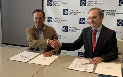 La Universidad Francisco de Vitoria (Madrid) firma un convenio con We The Humans para actividades de difusión y de investigación científica